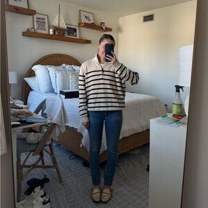 Brandy Melville Quarter Zip Sweatshirt
